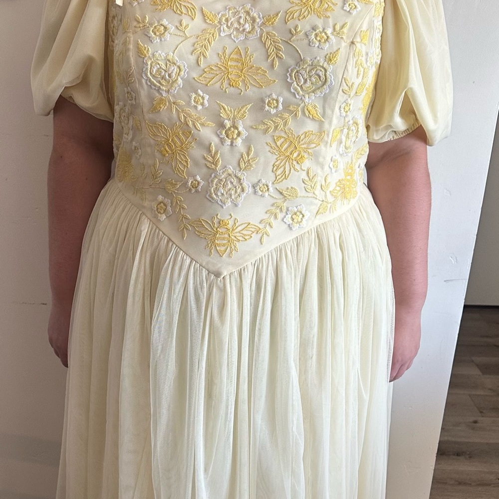 Plus Size JessaKae Honey Bee Dress - Picture 9 of 10